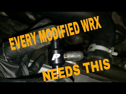 Perrin Turbo Sump Restrictor Install (15+ WRX)