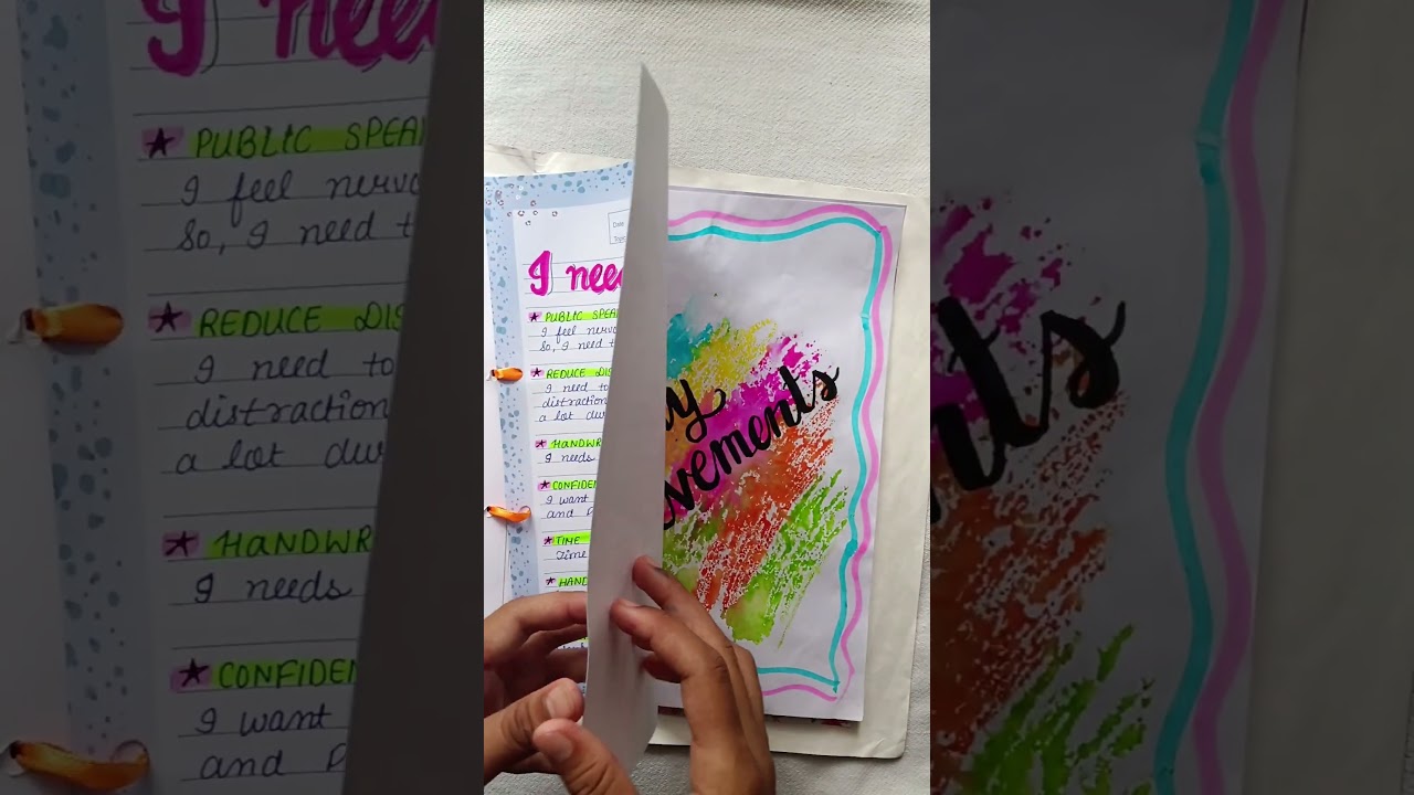 English Project File 💐| My Portfolio | class 10 🔥| #education #motivation