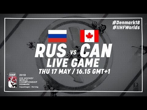 Хоккей Russia — Canada | Live | 2018 IIHF Ice Hockey World Championship