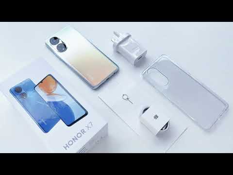 Huawei HONOR X7 6.74" 4/128GB 5000MAH Sidabrinis video