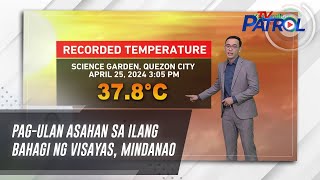 Pag-ulan asahan sa ilang bahagi ng Visayas, Mindanao | TV Patrol