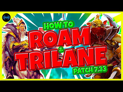 How To Roam And Trilane Like a Pro In 7.33 - Dota 2 Tips And Tricks For Early Game Dominance