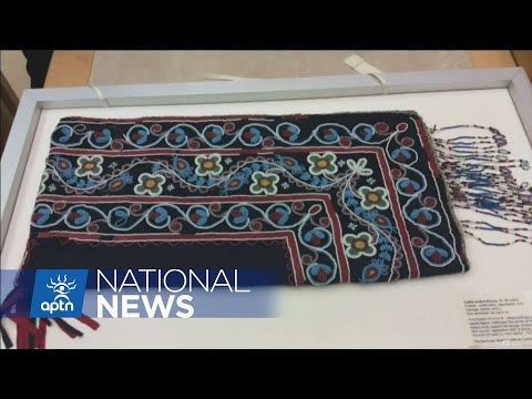 Rare ceremonial hood returned after 500 hours of restoration work | APTN News