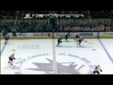 NHL 2014 12 02 Philadelphia Flyers vs San Jose Sharks