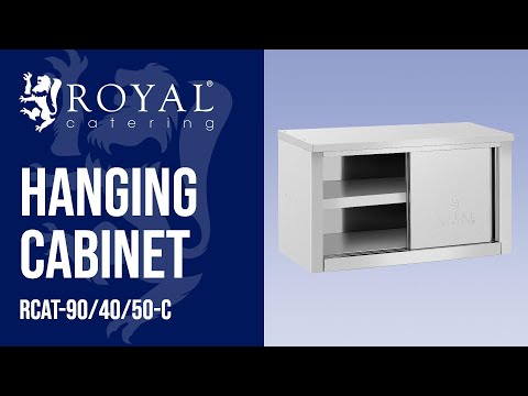 video - Hanging Cabinet - 900 x 400 x 500 mm - 60 kg load capacity per compartment - Royal Catering