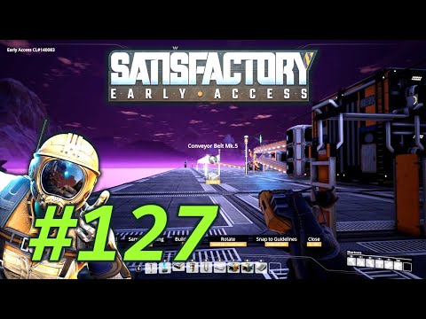 Encased Uranium Cells and Control Rods - Let's Play Satisfactory Update 3 Part 127
