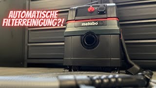 Metabo ASR 25 L SC Staubsauger - Unboxing, Test und automatische Filterreinigung! Werkstatt