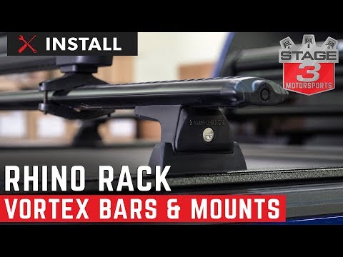 Rhino Rack Cargo Bar System Install With Pace Edwards Jackrabbit Tonneau