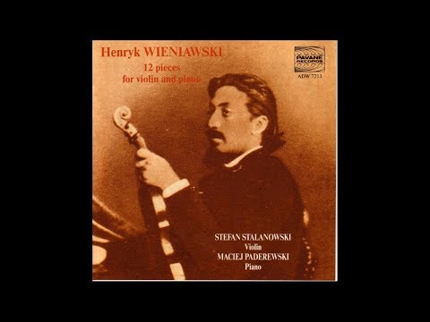 Henryk Wieniawski - Stefan Stalanowki & Maciej Paderewski (Classical/Poland/1988) [Full Album]