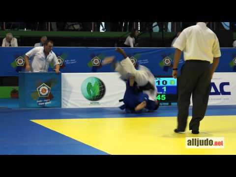 World Cup Rome 2012 : Dragin (FRA) - Ottaviani (FRA) - wazari-awazate -66kg