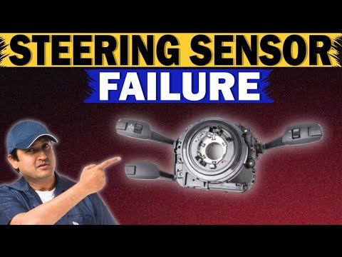 Part of a video titled 9 Bad Steering Wheel Angle Sensor Symptoms (Plus FIXES) - YouTube