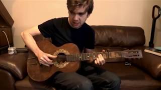 Video thumbnail for Alex Kirtley - Cocaine Blues - 1930's Oscar Schmidt Stella Parlor Guitar by OldFashionedHIFI