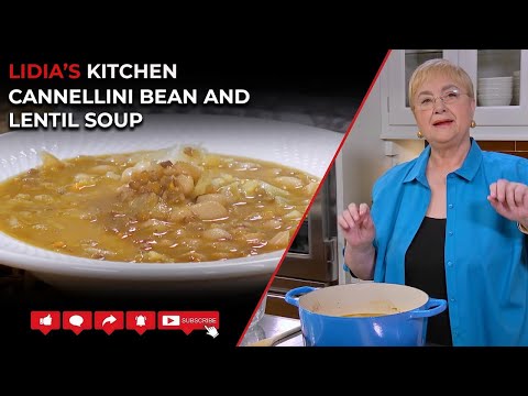 Cannellini Bean and Lentil Soup