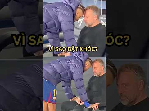 VÌ SAO HANSI FLICK LẠI BẬT KHÓC  #football #editbongda #footballclub