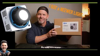 I got a Neewer HB80C RGB Light and Softbox 35.4 #neewer