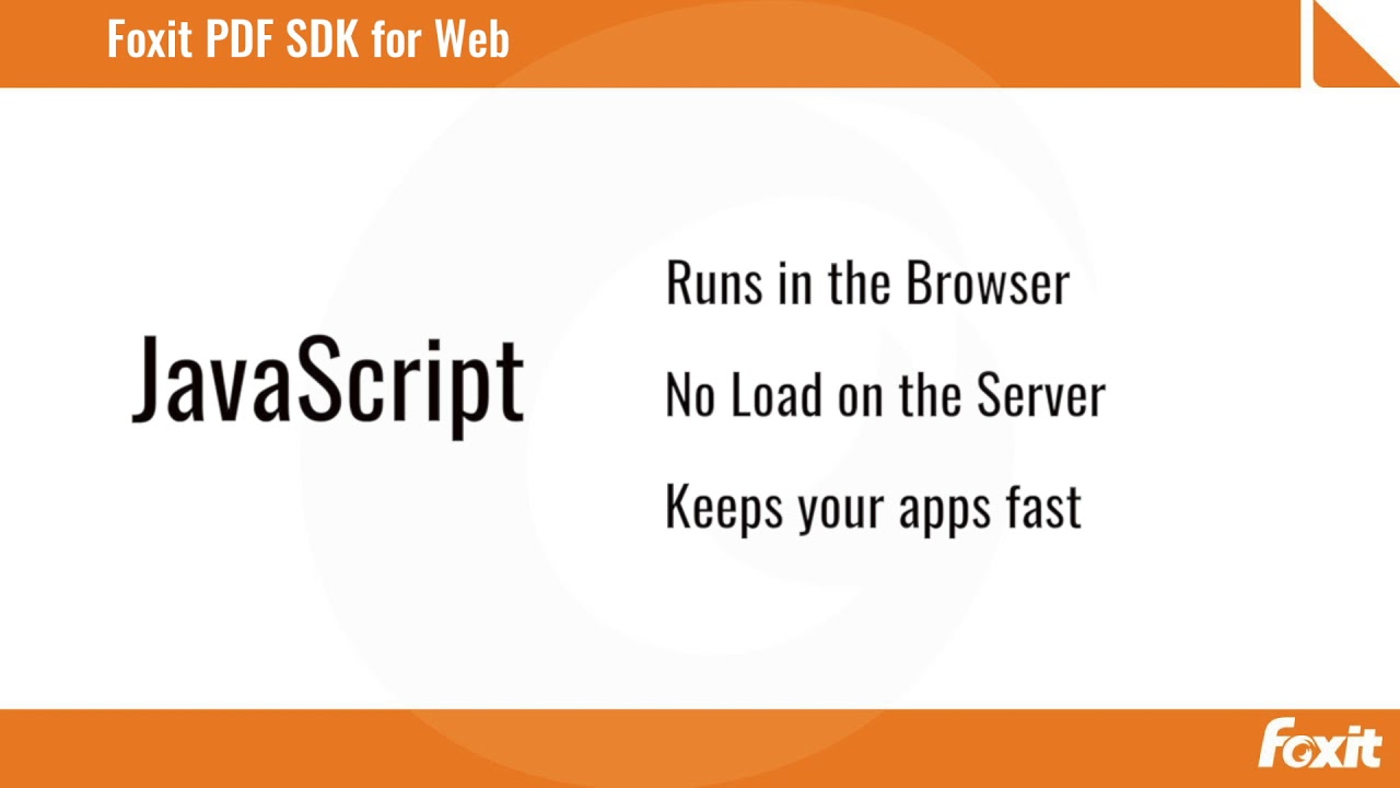Foxit PDF SDK for Web