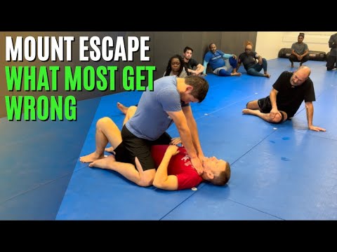 Mount Escapes: When to use which one and what is most realistic for self defense