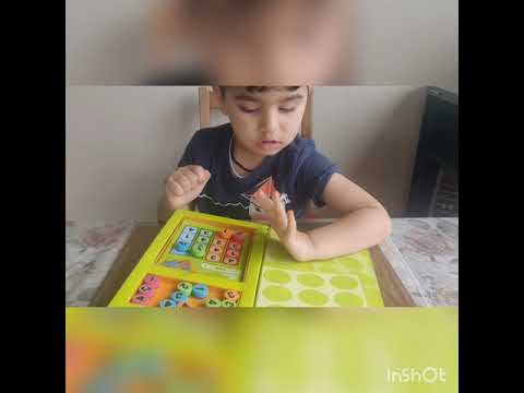 Pranil 3 yr old kid playing SUDOKU