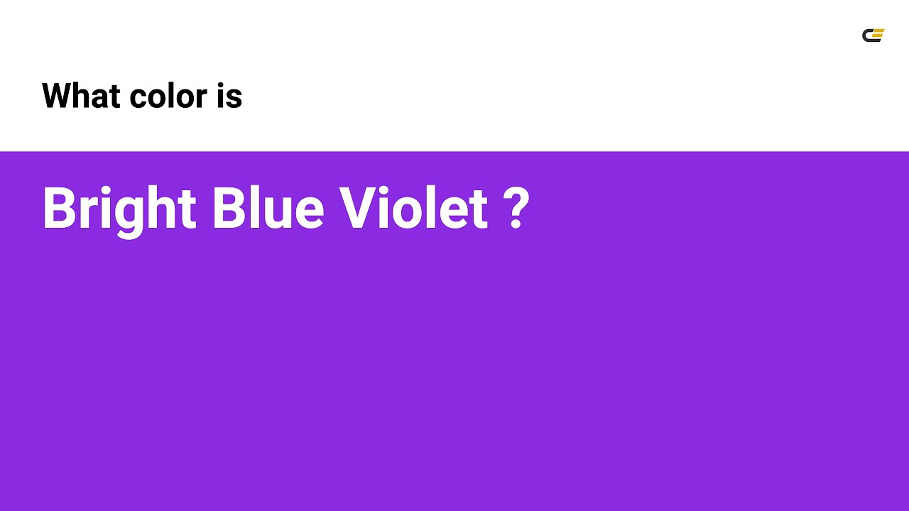 Bright Blue Violet color #8a2be2 hex color - Violet color - Cool color 8a2be2