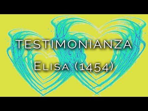 1467-IT Elisa, TESTIMONIANZA 1454  - Ipnosi Esoterica ∞ Lucio Carsi