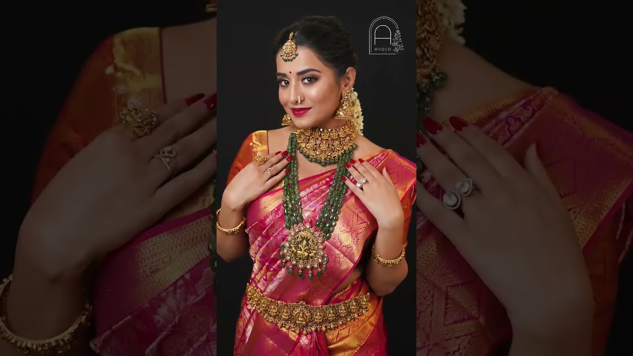 <p style="color: red">Video : </p>Beautiful Bridal Kanchipuram  Saree From Mugdha  Now we are live on the website :https://mugdha.co/ 2023-06-03