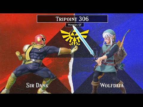 Tripoint 306 | Sir Dank (Captain Falcon) vs. Wolfdata (Link) - Winners Quarter-Final