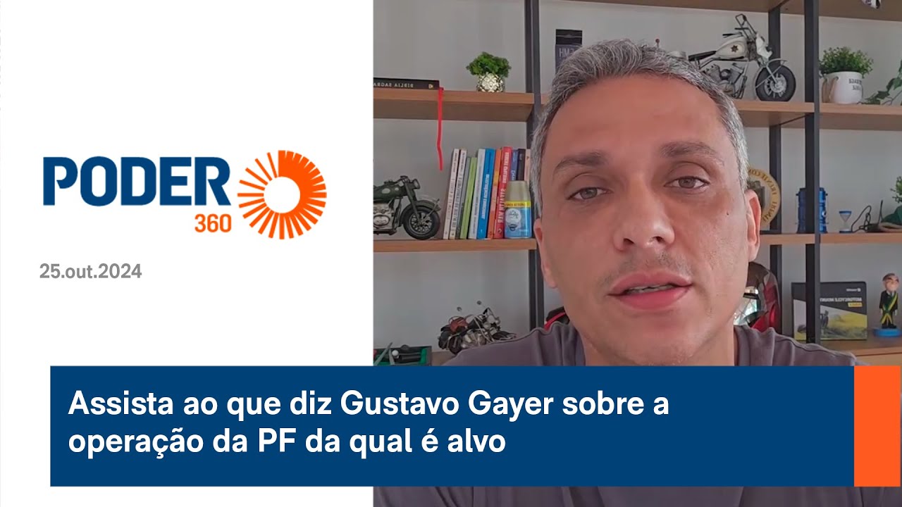 Assista ao que diz Gustavo Gayer sobre a operação da PF da qual é alvo