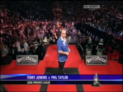 Premier League Darts 2008 - Week 3 - Phil Taylor v Terry Jenkins pt. 1