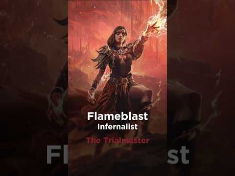Build - Flameblast - The Trialmaster Fight #poe2 #poe2gameplay #poe2builds #games #algarda