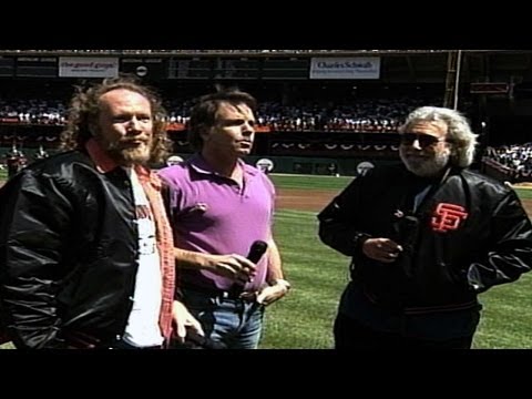 FLA@SF: Grateful Dead perform national anthem
