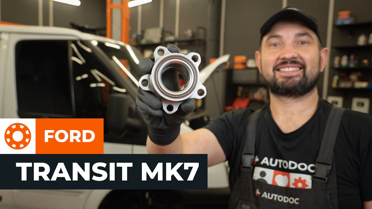 Comment changer un roulement de roue avant sur une Ford Transit Mk7 van – guide de remplacement