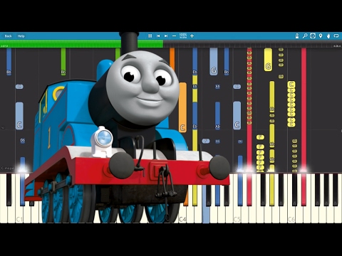 IMPOSSIBLE REMIX - Thomas The Tank Engine Theme Song - Piano Cover