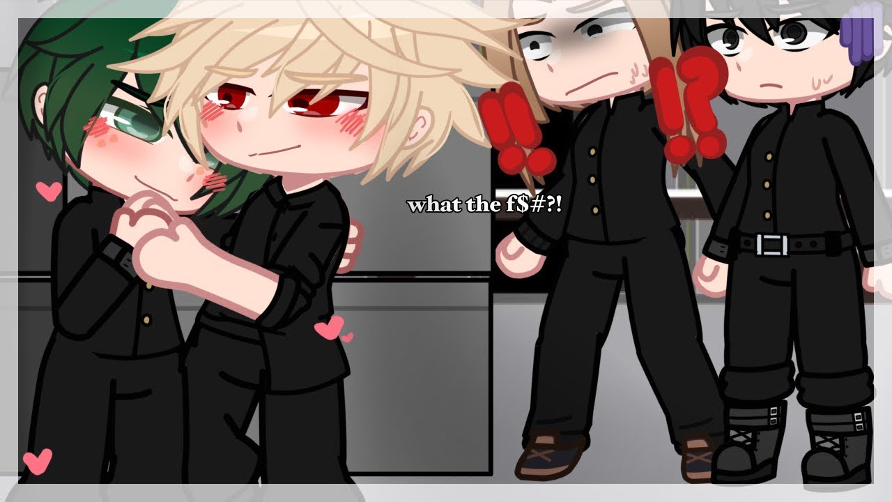 If BkDk were secretly dating in Middle School! || BkDk || BNHA/MHA