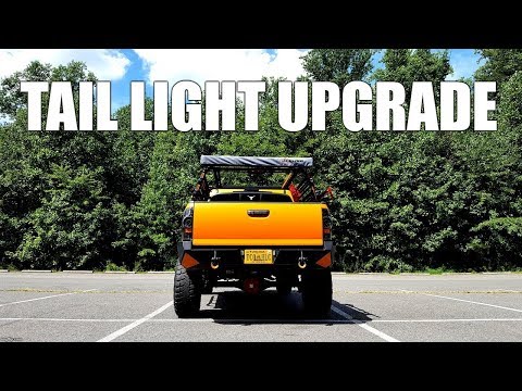 Toyota Tacoma Gets Custom Tail Light Upgrade