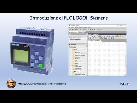 Simple Introduction to the Siemens LOGO!8 PLC -  Easy for beginners