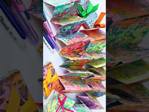 25 Days of Art Journal Ideas! #makeyourmark #junkmail #artjournal #gelpress