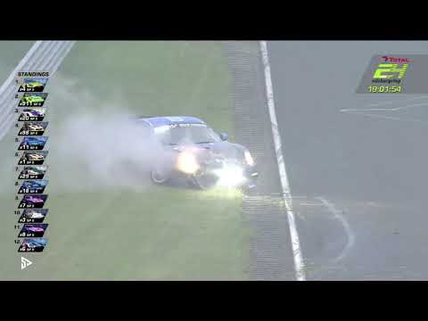 Tom Coronel Crash #306 Porsche Cayman GT4 CS Typ981 - ADAC TOTAL 24h-Race 2021 Nurburgring