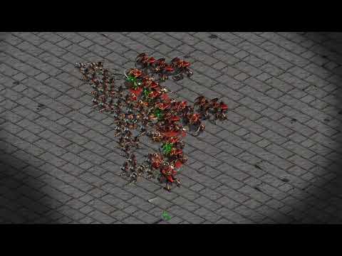 50 Hydralisks vs 25 Ultralisks