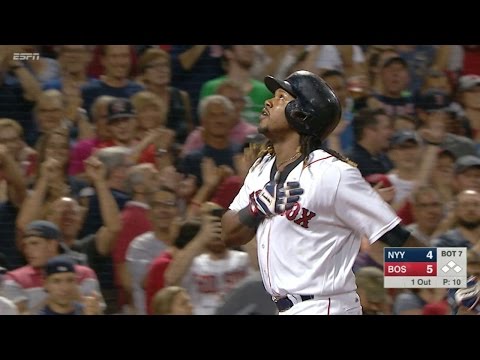 9/18/16: Hanley homers twice as Red Sox sweep Yankees