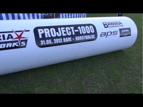 Bavaria Fireworks Project 1000 Mörser Shell *dickes Rohr* [FULL HD]