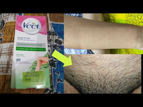 Veet Wax  Review | How to use veet wax strip | veet wax strip use kaise kare