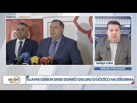 Zbog čega je važna odluka SNSD da ipak izađe na izbore za predsednika Republike Srpske?