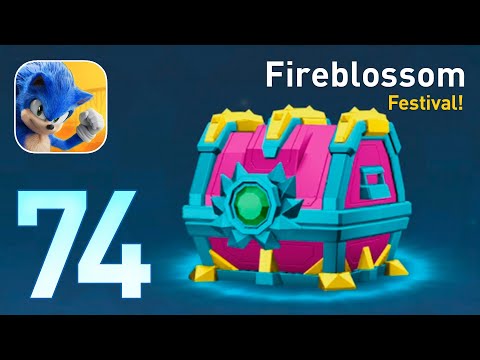 Sonic Forces: Gameplay Walkthrough Part 74 - Fireblossom Festival! (iOS, Android)