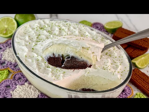 The Secret to the BEST LEMON PIE in a Dish! Firm, creamy and GELATIN-FREE.