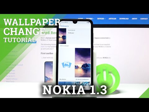 How to Change Wallpaper on NOKIA 1.3 – Desktop Update