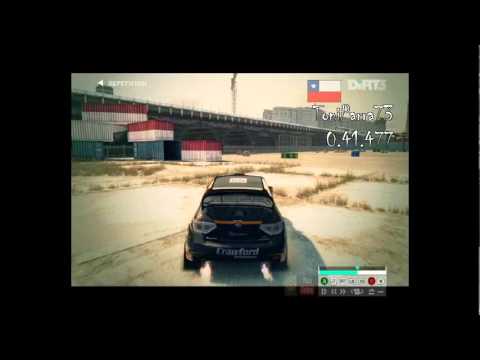 Dirt 3 Gymkhana sprint parking lot  0,41,477 world record