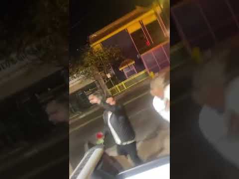 BigKlit and Real supah Dancing to Drake outside Gas station in Hollywood