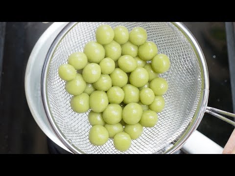 Pandan Tang Yuan Recipe - Grandma Pandan Sticky Rice Balls