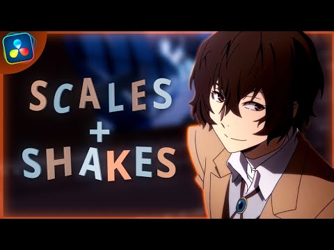 DaVinci Resolve AMV Tutorial | Smooth Scales + Shake