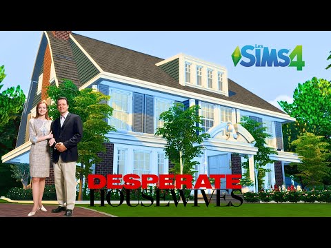 Desperate Housewives : Bree Van de Kamp’s House – The Sims 4 (Felixandre & Harrie CC)